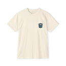Everglades badge 2 Unisex Garment-Dyed Pocket T-Shirt-3