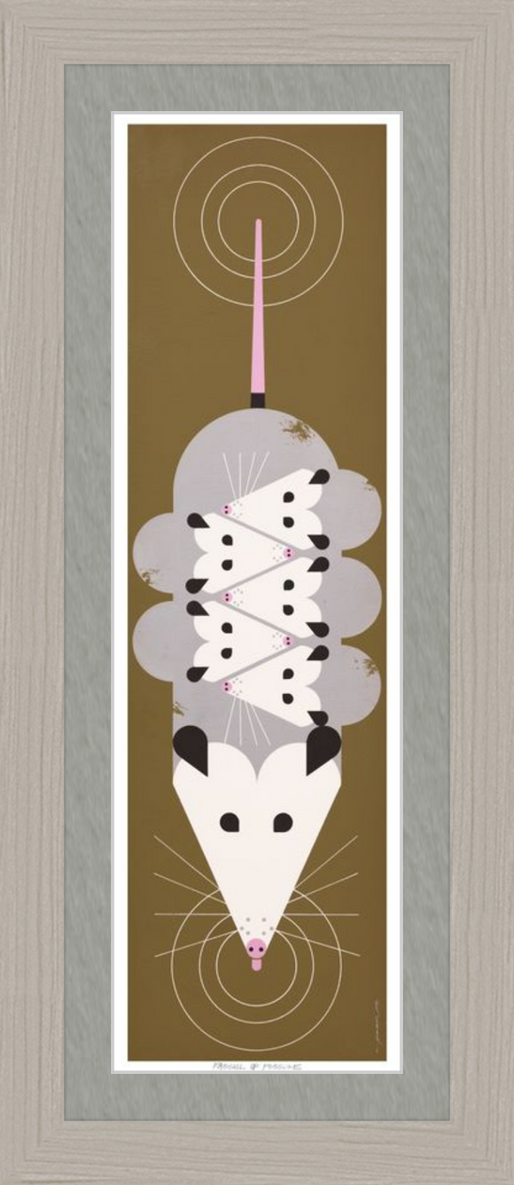 Passel of Possums Museum Quality Reproduction of Harper Archival Original Art