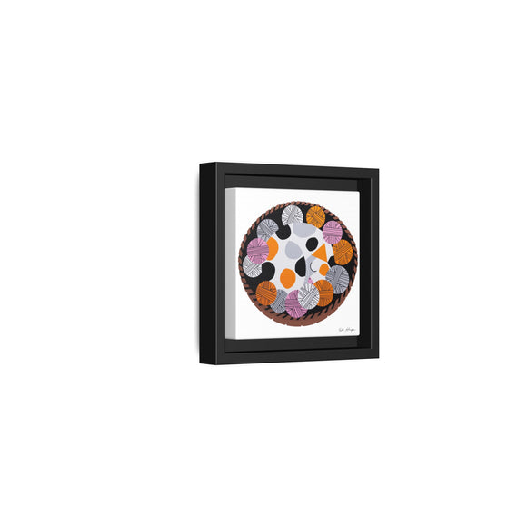 Kittens n' Knittens Edie Harper Framed Giclee Print on Stretched Canvas