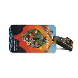 Charley Harper Hawaii Volcanoes National Parks Luggage Tag  1986 - 0