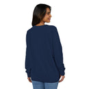 Edie Harper Cat Carson Western Scout Raglan Crewneck Sweatshirt-15