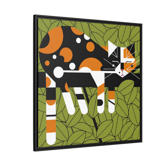 Charley Harper Limp On A Limb Framed Giclee Print Stretched On Canvas Art
