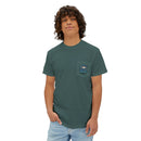 Everglades badge 2 Unisex Garment-Dyed Pocket T-Shirt-17