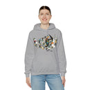 Charley Harper Mystery Of The Missing Migrants Unisex Heavy Blend™ Hooded Sweatshirt-43