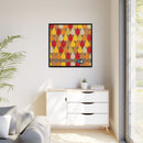 Octoberama Charley Harper Framed Giclee Print Stretched On Canvas-55