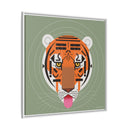 Cool Carnivore Charley Harper Giclee Framed Stretched On Canvas Print-69