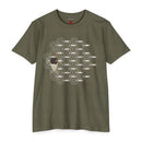 Charley Harper Skipping School Unisex CVC Jersey T-shirt-14