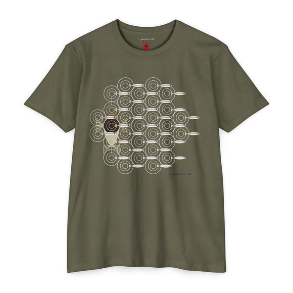 Charley Harper Skipping School Unisex CVC Jersey T-shirt