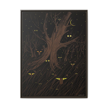 Creatures Wild and Tame Charley Harper Framed Giclee Print Stretched On Canvas - 0