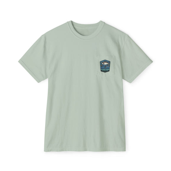 Everglades badge 2 Unisex Garment-Dyed Pocket T-Shirt