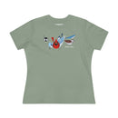 Bird Feeder's Charley Harper Women's Cotton Tee-12