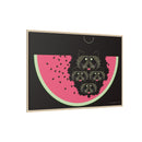 Watermelon Moon Charley Harper Framed Giclee Print on Matte Canvas-62