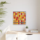 Octoberama Charley Harper Framed Giclee Print Stretched On Canvas-121