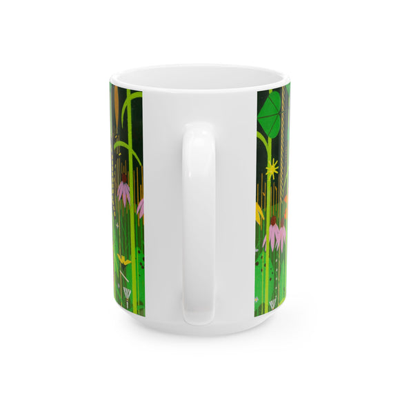 CAM EDGE LYNX PRAIRIE Ceramic Mug, 15oz