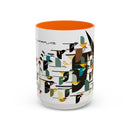 Mystery of the Missing Migrants Charley Harper Art Studio Classic Accent Mug 15oz-11