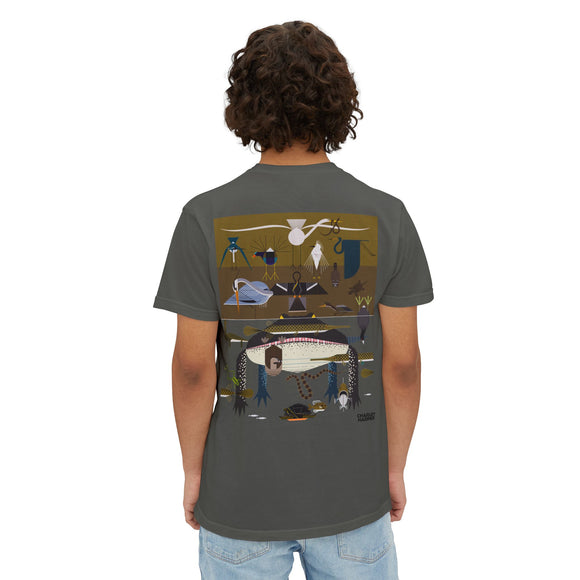 Everglades badge 2 Unisex Garment-Dyed Pocket T-Shirt