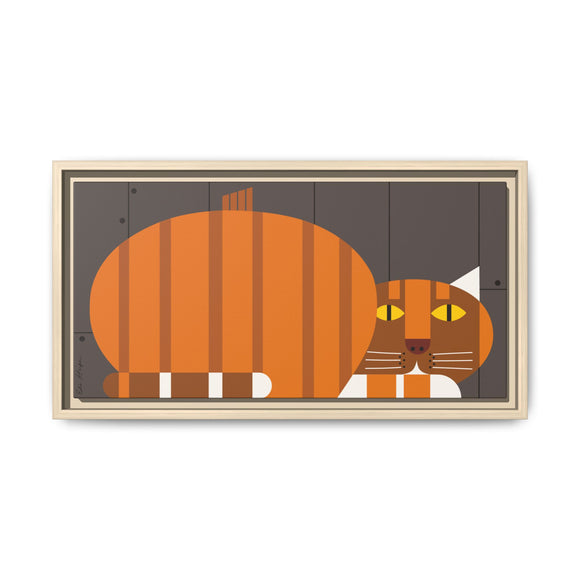 Peepkin Edie Harper Framed Giclee Print Stretched On Canvas