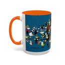 CAM Missing Migrants Accent Coffee Mug (11, 15oz)-15