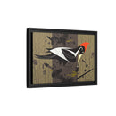 Ivory Billed Woodpecker Charley Harper Framed Giclee Print on Stretched on Canvas-43