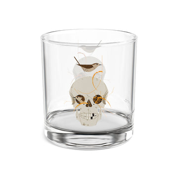 Wrented Charley Harper Rocks Glass, 10oz