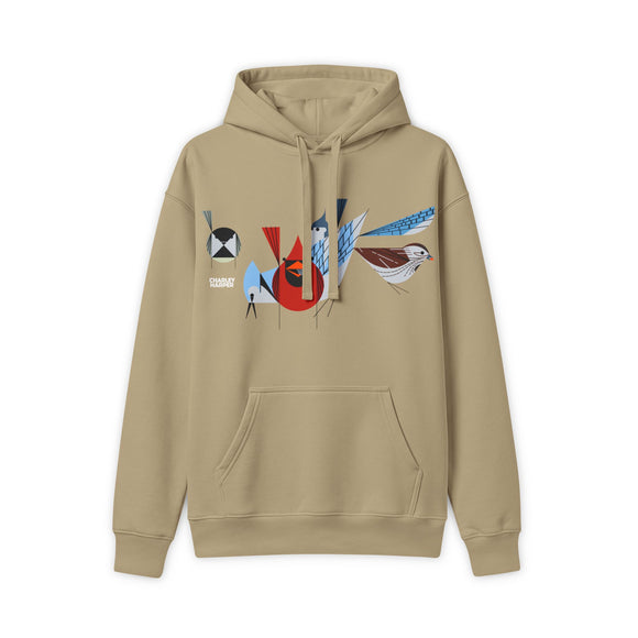 Birdfeeders Charley Harper Unisex Hammer Maxweight Hooded Sweatshirt