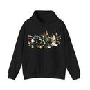Charley Harper Mystery Of The Missing Migrants Unisex Heavy Blend™ Hooded Sweatshirt-4