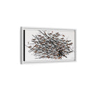 His Eyes Are On The Sparrow Charley Harper Framed Giclee Print Stretched on Canvas-20