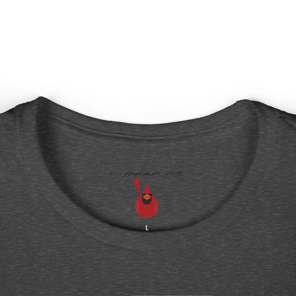 Charley Harper Limp On A Limb Women's Softstyle Tee