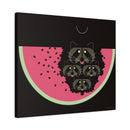 Watermelon Moon Charley Harper Unframed Giclee on Matte Stretched Canvas-23