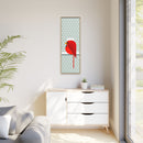 Cool Cardinal Charley Harper Framed Giclee Print Stretched On Canvas-31