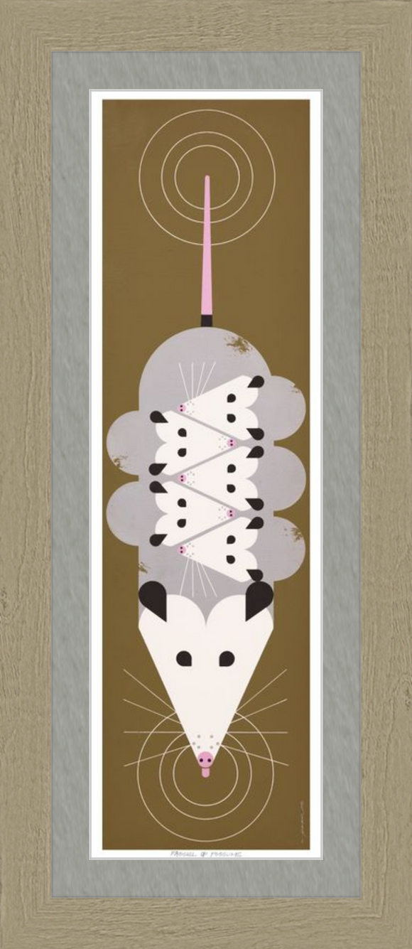 Passel of Possums Museum Quality Reproduction of Harper Archival Original Art