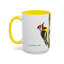 Yellow-Bellied Sapsucker Charley Harper Art Studio Classic Accent Mug 15oz-15