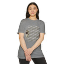 Charley Harper Skipping School Unisex CVC Jersey T-shirt-64