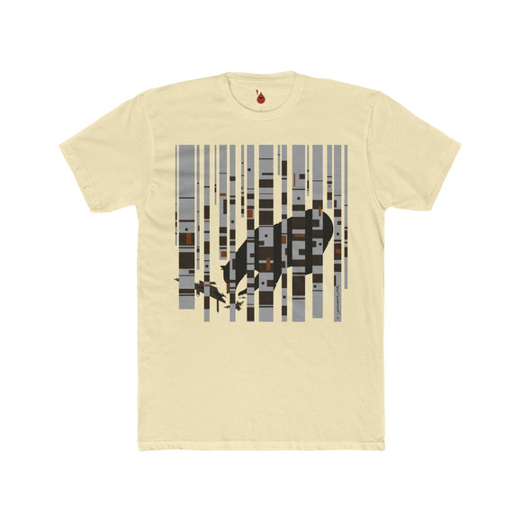 Charley Harper Bear In The Birches Unisex Tee