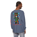 CAM Unisex Garment-dyed Long Sleeve T-Shirt-40