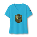 Everglades Women's Relaxed Jersey Short Sleeve V-Neck Tee-4