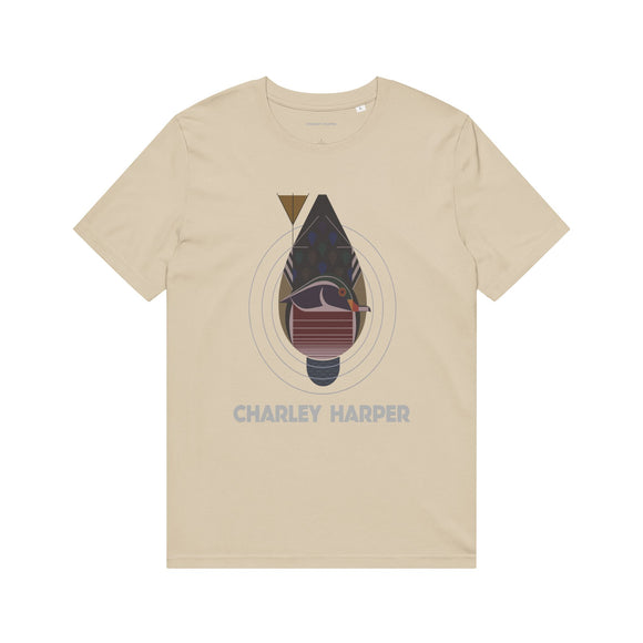 Over and Under Charles Harper Unisex Crafter Organic Mid-Light T-Shirt