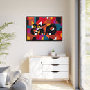 Crazy Cat Crazy Quilt Edie Harper Framed Giclee Print Stretched On Canvas-30
