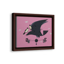 Eastern Kingbird Charley Harper Giclee on Matte Stretched Canvas-21
