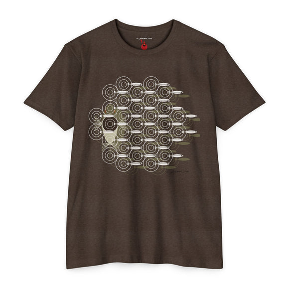 Charley Harper Skipping School Unisex CVC Jersey T-shirt
