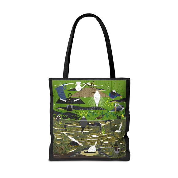 Charley Harper Florida Everglades Everyday Tote Bag