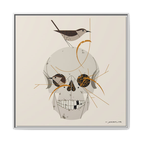 Charley Harper Wrented Giclee Framed Stretched On Canvas Print