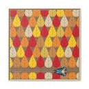 Octoberama Charley Harper Framed Giclee Print Stretched On Canvas-44