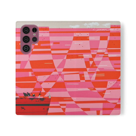 Charley Harper Grand Canyon Flip Folio Phone Case Travel Series