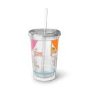 Edie Harper Sandpeeper 24HR Cold and 12HR Hot Double Insulated BPA-Free Acrylic Tumbler-3