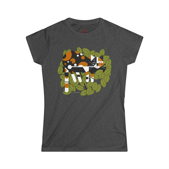 Charley Harper Limp On A Limb Women's Softstyle Tee