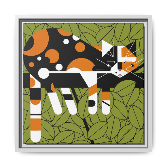 Charley Harper Limp On A Limb Framed Giclee Print Stretched On Canvas Art