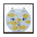 Fishful Thinking Edie Harper Framed Giclee Print on Stretched Canvas-18