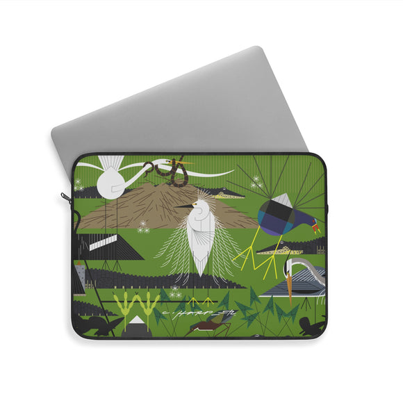 Charley Harper Florida Everglades Laptop Sleeve