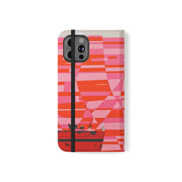Charley Harper Grand Canyon Flip Folio Phone Case Travel Series